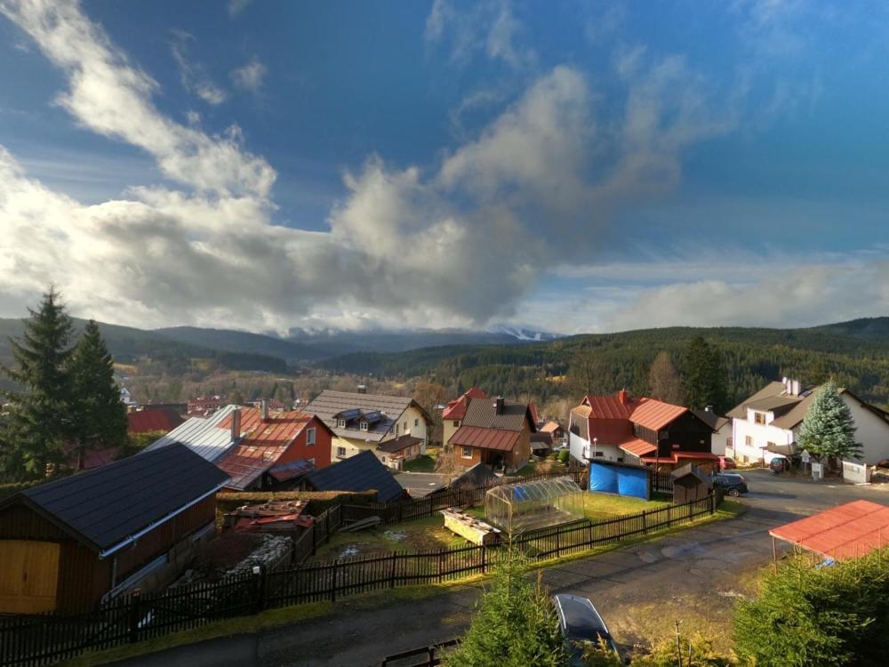 Apartman U Sjezdovky Železná Ruda Exteriör bild